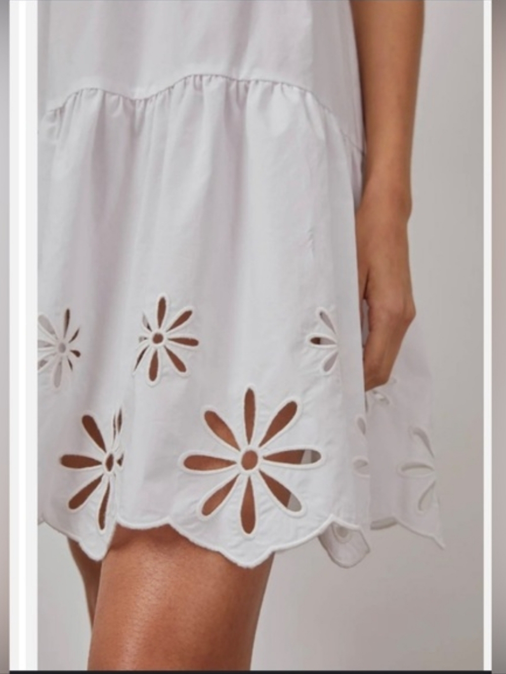 RAILS Arielle Eyelet Tiered Mini Dress - Picture 3 of 9